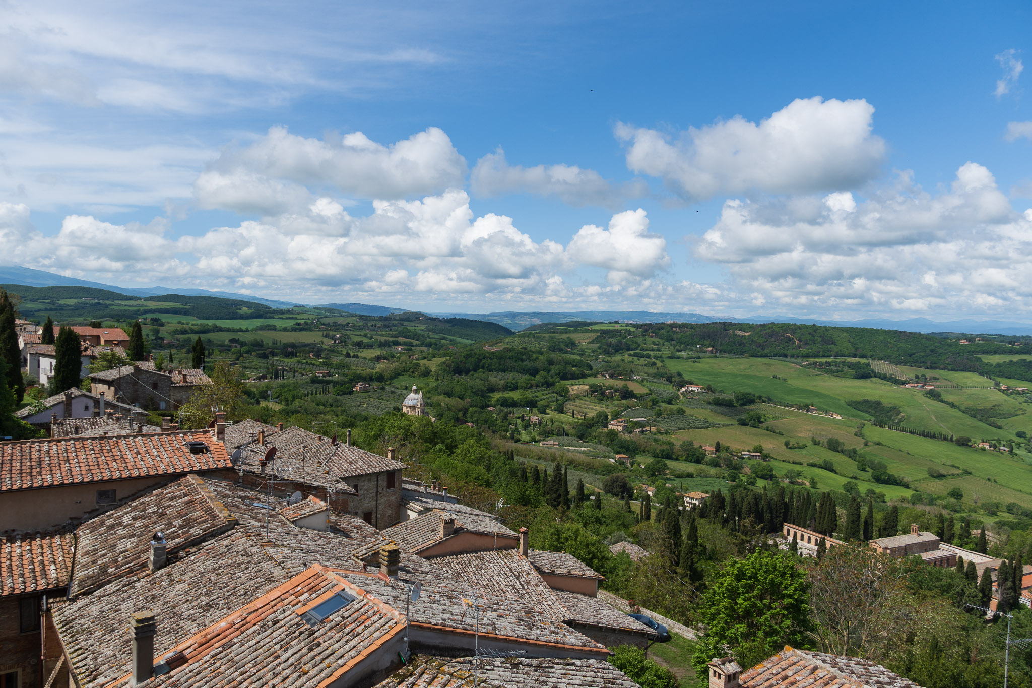 Rolling hillsides of Tuscany