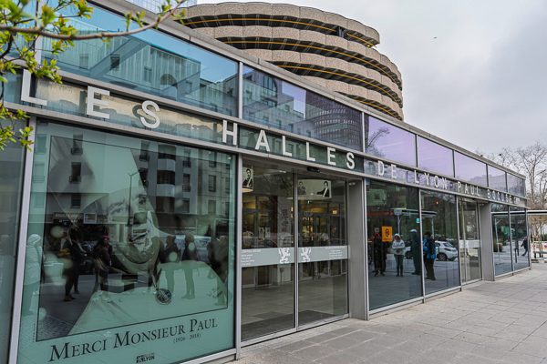 Les Halles food market Lyon, France